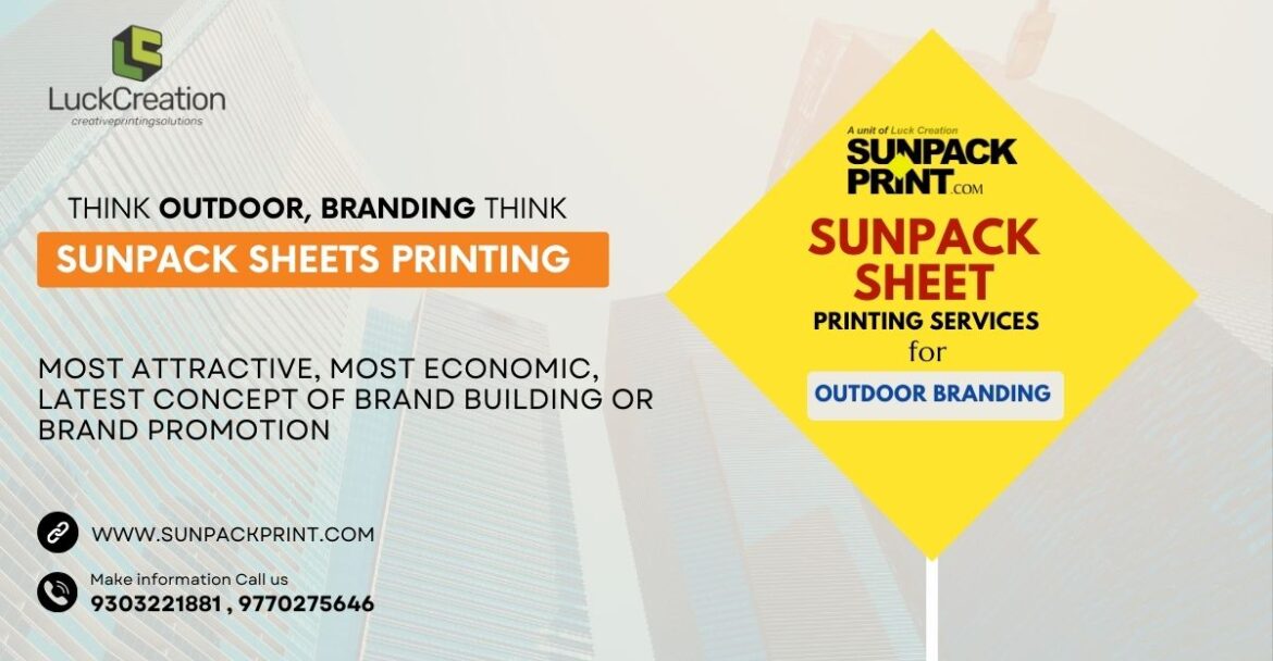 Sunpack Sheets Printing for Business